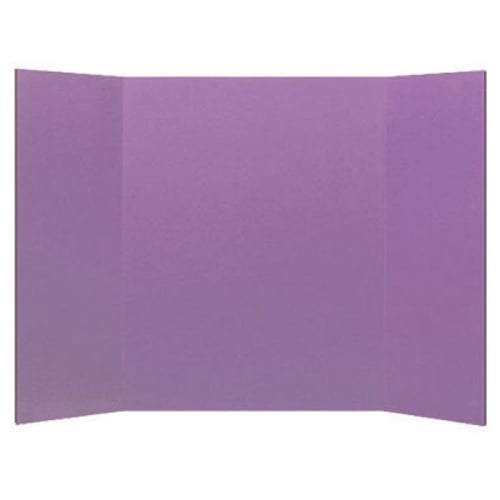 Flipside 18" x 48" 1-Ply Purple Corrugated Project Boards - 24pk (FS-18493) Image 1