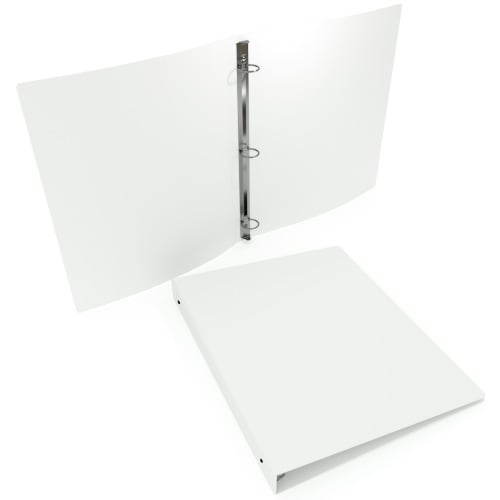 White Binder with Papers