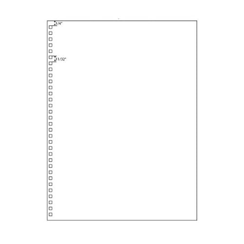 Performance Office Papers White 24lb Pre Punched 3:1 Twin Wire 32-Hole 8.5" X 11" Paper - Case (POP81471) - $94.27 Image 1