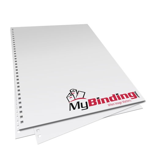 8.5" x 11" 20lb 3:1 Wire Pre-Punched Binding Paper - 5000 Sheets (851131W20CS) - $206.39 Image 1