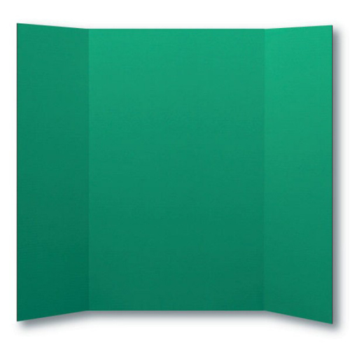Flipside 36" x 48" 1-Ply Green Corrugated Project Boards - 24pk (FS-30068) Image 1