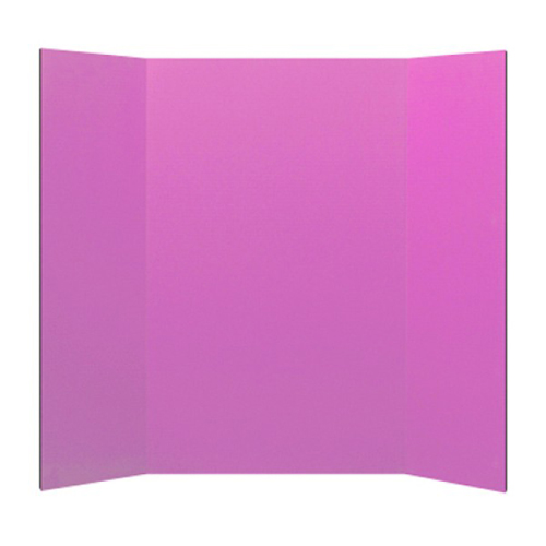 Flipside 36" x 48" 1-Ply Pink Corrugated Project Boards - 24pk (FS-30063) Image 1