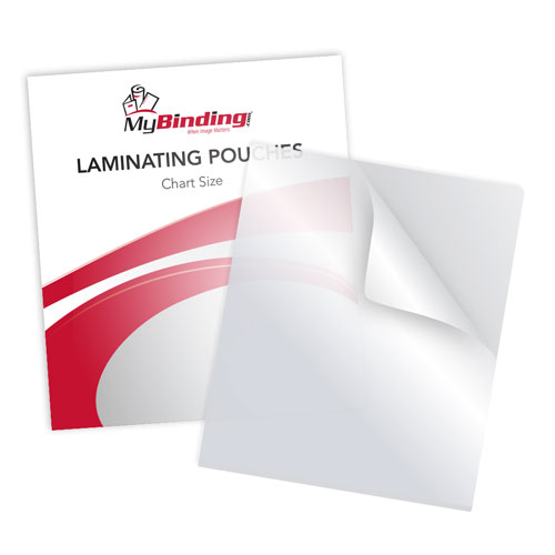 Clear 7MIL Chart Size 15" x 18" Laminating Pouches - 100pk (TLP7CHART)
