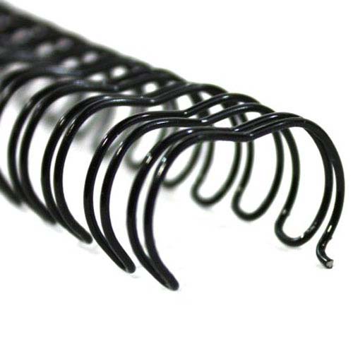 9/16" Black Spiral-O 19 Loop Wire Binding Combs - 100pk (12N916BLACK) Image 1