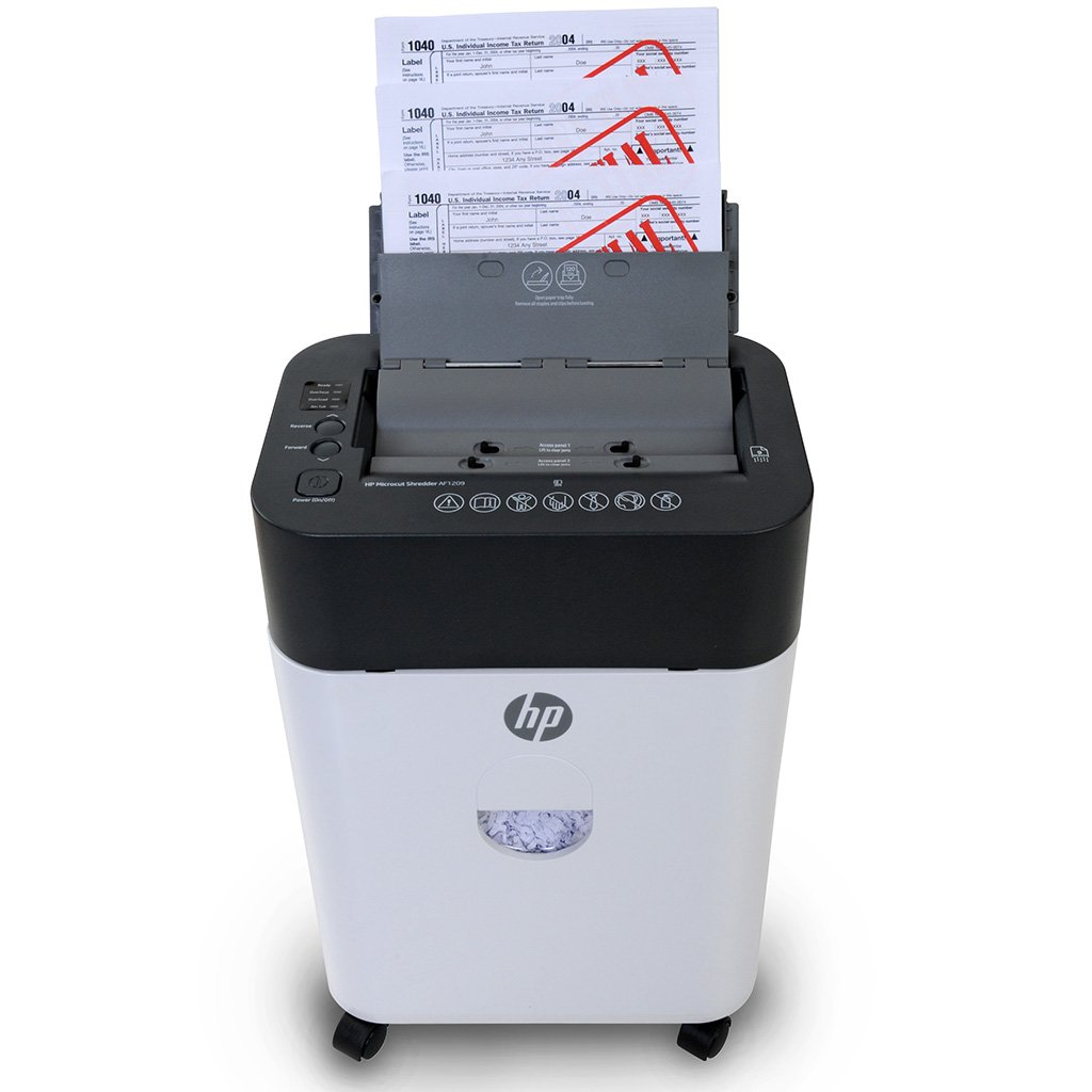 HP AF1209 Microcut Auto-Feed 9-Sheet Paper Shredder (04HPAF1209), HP brand Image 1