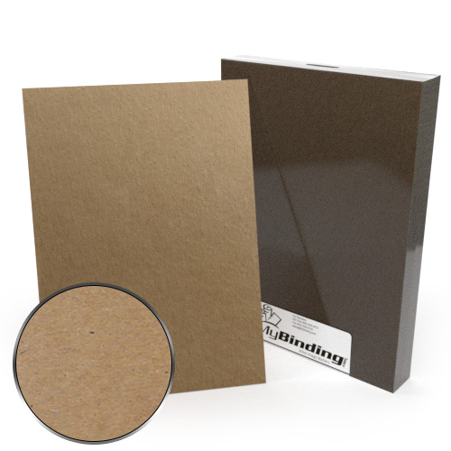 Brown A4 Size 79pt Chipboard Covers - 25pk (MYCBA4-79) - $41.49 Image 1