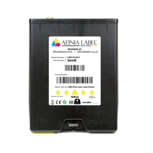 Afinia Label L801 Plus Memjet VersaPass N Yellow Ink Cartridge (AFN30419) Image 1