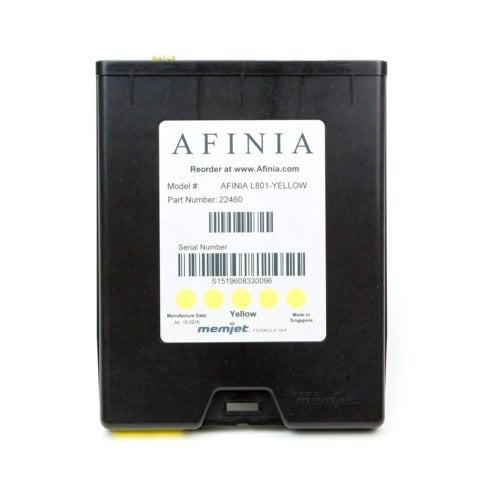 Afinia Label L801 Yellow Memjet Ink Cartridge (AFN22460), Afinia Label brand Image 1