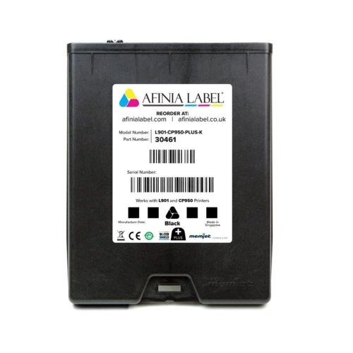 Afinia Label L901/CP950 Plus Black Memjet Ink Cartridge (AFN30461) Image 1