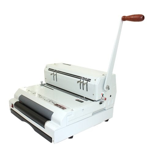 Coil Binding Machine with Disengageable Punches Image 1