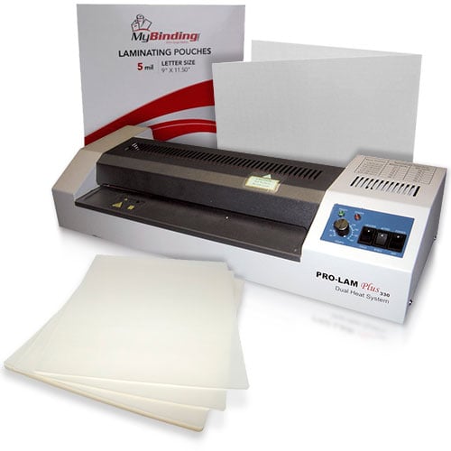 Akiles Pro-Lam Professional Pouch Laminator Starter Kit with Pouches and Carrier (AKPP330-K)