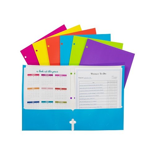 Folders with Business Card Slots Image 1