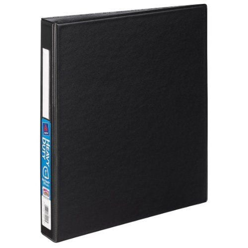 Avery Black One Touch EZD Binders with Label Holders (AVEOTEZDRBLHBK) Image 1