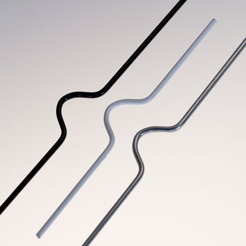 Black 4" Preformed Wire Calendar Hangers - 5000pcs/Reel (94REELHK4B) Image 1