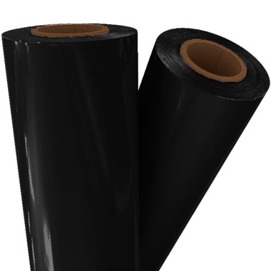 Black Pigment 12" x 100' Laminating / Toner Fusing Foil (PG-BLK-75-12), Pouches Image 1