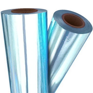 Light Blue Metallic Toner Fusing/Sleeking Foil - 3" Core (BLU-20-3) Image 1
