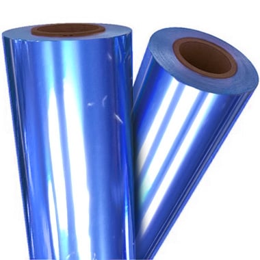 Dark Blue Metallic 12" x 100' Laminating / Toner Fusing Foil (BLU-85-12), MyBinding brand Image 1