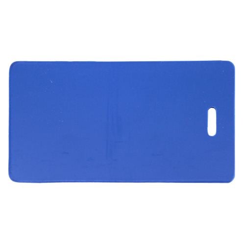 blank plastic luggage tags