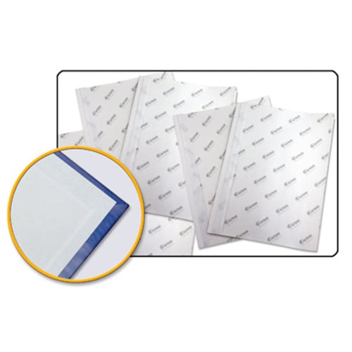 Fastbind White End Paper for 12" x 12" Square - 50 Pairs (FBENDSTD12) Image 1