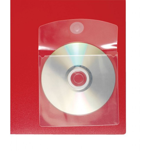 Cardinal Clear HOLDit! CD Pocket 100pk (CRD-21845)