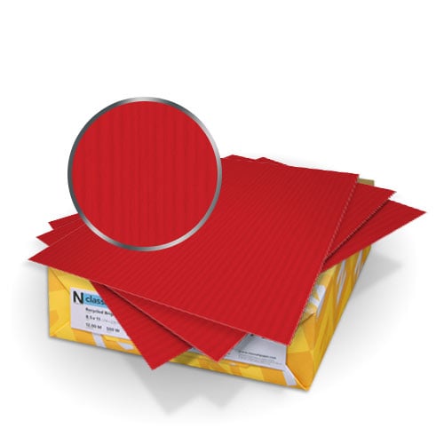 Neenah Paper Classic Columns Red Pepper 8.5" x 14" 80lb Cover - 50pk (MYNCC8.5X14RP) Image 1