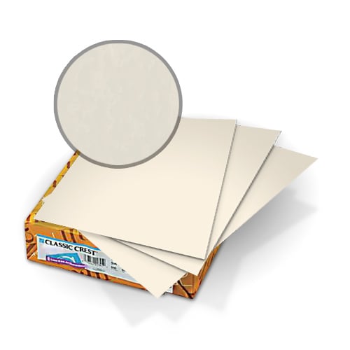 Neenah Paper Classic Crest Baronial Ivory 8.5" x 14" 80lb Covers - 50pk (CCC85x14BI248) Image 1