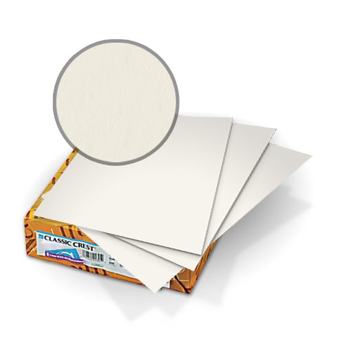 Neenah Paper Classic Crest Natural White 8.5" x 14" 80lb Covers - 50pk (CCC85x14CNW248) Image 1