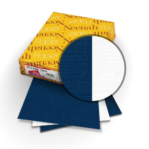 Patriot Blue Neenah Papers Classic Linen
