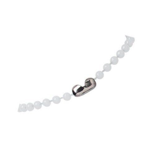 Clear Colored Plastic 38" 2.5mm Beaded Neck Chains - 100pk (2130-4000)
