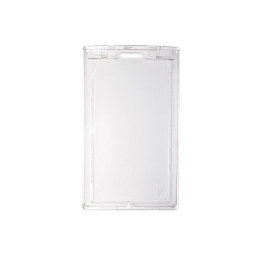 Clear Locking Plastic Card Holder - 50pk (MYLPCHCL) Image 1