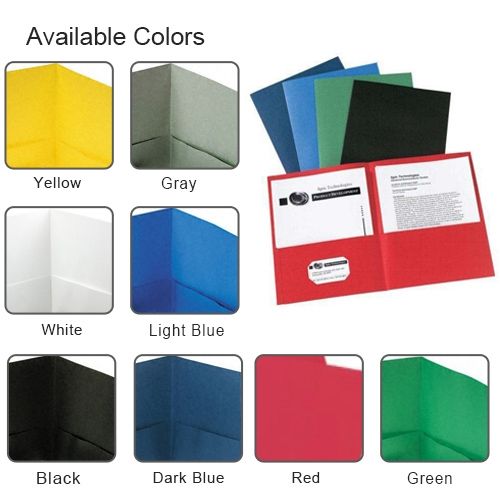 Two Pocket 25 Folders Avery Folder Box 2 1 Blue 8 Paper Bx 11 X Smead Dark Pack 