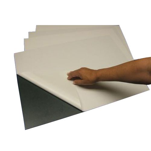 White 11" x 14" 10 Self-Stick Foam Board