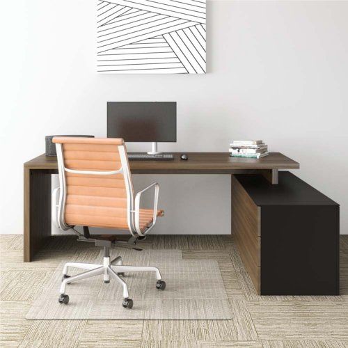 Deflecto Economat Clear Chair Mat, Clear Office Chair Mat For Carpet