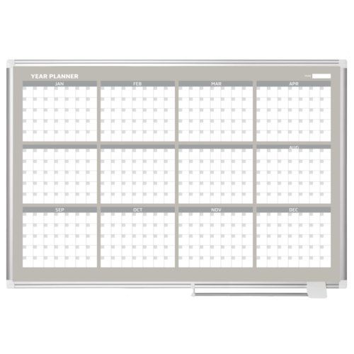 1" X 2" Black Mastervision Magnetic Monthly Calendar Characters fm1108
