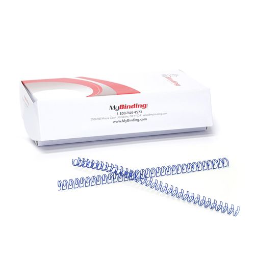 100pk 3/16-20 Sheets Red 3:1 Pitch Twin Loop Wire 