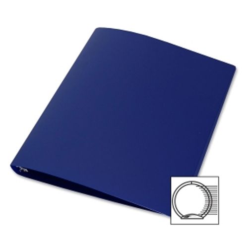 Blue ESD-Safe 3-Ring Binder with 3 Ring Size 