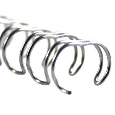 GBC Bindings 19 Ring WHITE 5/16" Spines 100 Pk New 40 Sheet Capcity Combs 