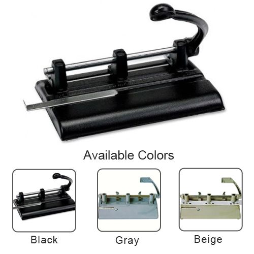 Black Q Connect Heavy Duty Hole Punch