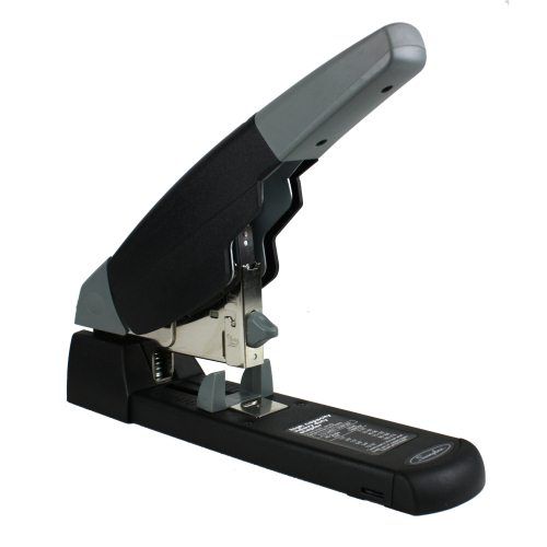 Black/Gray High-Capacity Heavy-Duty Stapler 210-Sheet Capacity 