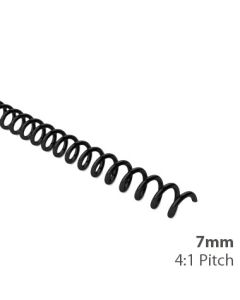 Spiral Binding Coils 7mm PMS Cool Grey 10 C Charcoal Gray 4:1 9/32 x 36-inch pk of 100 