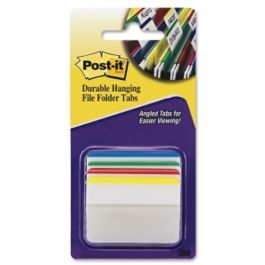 Post-it Index Strong Filing Tabs Medium Assorted Pack of 66 Sheets 25,4mm x 38mm 