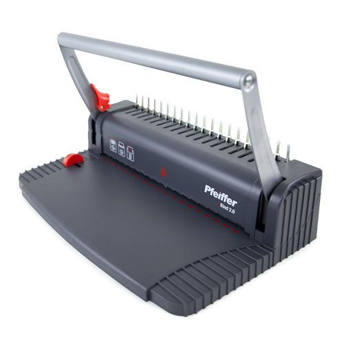 Buy Pfeiffer uBind 2.0 Manual Plastic Comb Binding Machine Starter Kit