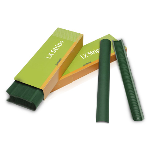 Powis Parker Dark Green 11" Fastback LX Strips (PPFLXDGN), Binding Supplies Image 1