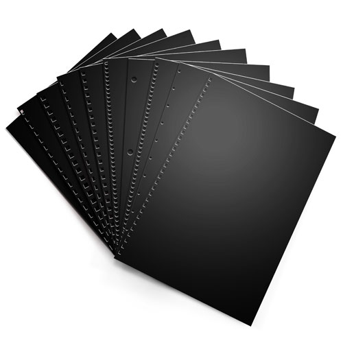 Eclipse Black Astrobrights 24lb Punched Binding Paper - 500 Sheets (PPP24ABEB), MyBinding brand Image 1