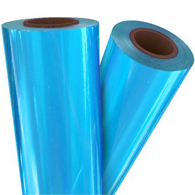 Electric Blue Metallic 12" x 500' Toner Fusing/Sleeking Foil - 3" Core (BLU-70-3-12) Image 1