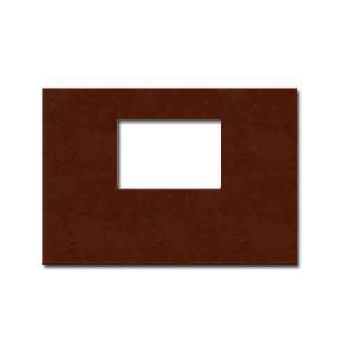 Powis Parker Fastback Burgundy Leather 8" x 10" Landscape Hard Covers w/ Window (FB-L810LHCWBG) Image 1