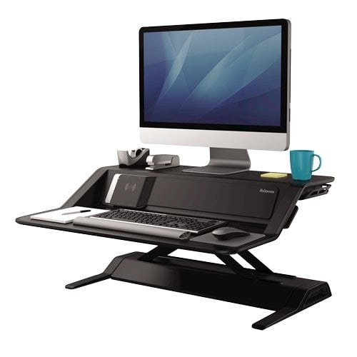 Fellowes Lotus DX Black Sit-Stand Workstation (8080301) - $545.91 Image 1