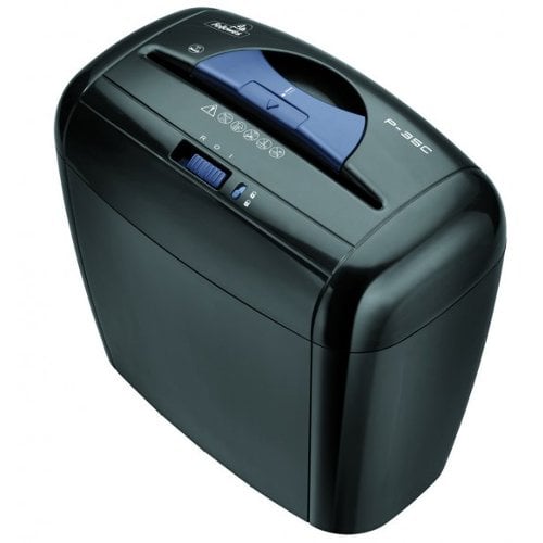 Fellowes P-35C Deskside Cross Cut Paper Shredder (3213501), Work from Home Products Image 1