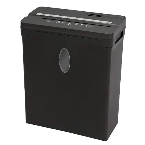 Sentinel 10-Sheet Level P-3 Cross-Cut Paper Shredder (FX102B), Work from Home Products Image 1