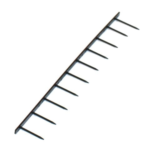 GBC Black 1" x 11" 10 Pin SureBind Strips (1132830G), Binding Supplies Image 1